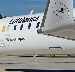 CRJ 900 von Lufthansa Cityline: Ein Flieger wie dieser war aktuell betroffen.