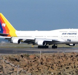 B747 von Air Pacific: Bald voll in staatlicher Hand