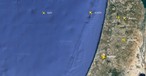 Die Region rund um den Flughafen Tel Aviv am 7. Oktober um 22:02 Uhr (MESZ): Wenig Verkehr.