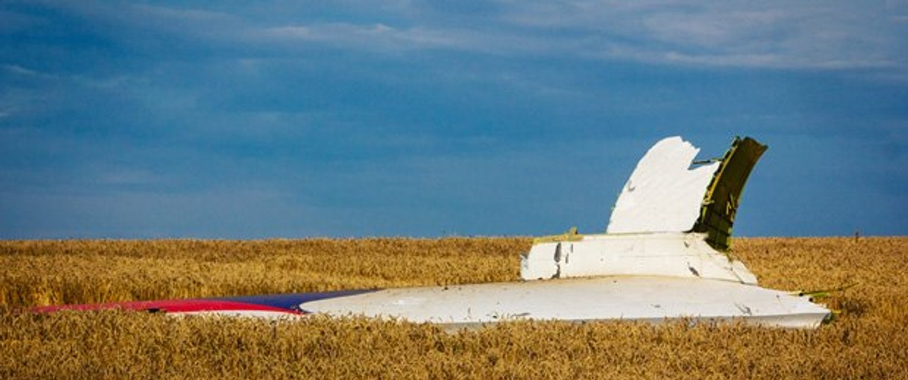 Trümmer von MH17: Airlines war die Gefahr nicht bewusst.