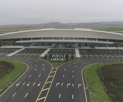 Der Fuzuli International Airport: Er wurde am 26. Oktober 2021 eröffnet.