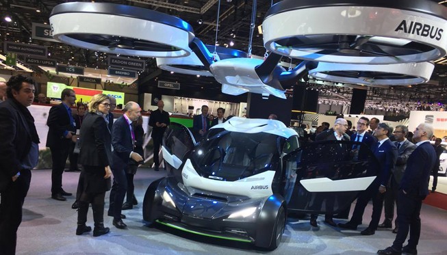 So zeigt Airbus die Neuheit beim Genfer Auto Salon ...
