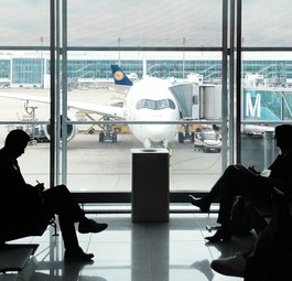 Passagiere in München: Anteil von Frauen und Männer beinahe ausgeglichen