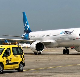 Airbus A321 LR von Air Transat: Berlin wird ein neues Sommerziel der Airline.
