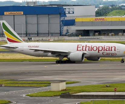 777 F von Ethiopian Cargo: Internationale Fracht-Airlines werden in Nigeria über den Tisch gezogen.