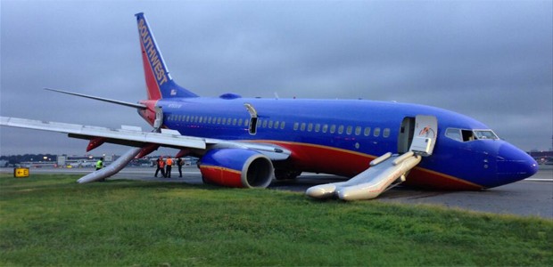 Die Boeing B737: 10 Verletzte bei verpatzter Landung.