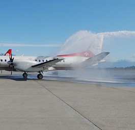Flieger von Etihad Regional in Turin: Heikel Beziehung zur großen Partnerin.