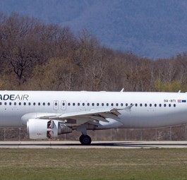 Airbus A320 von Trade Air: Bekommt bald Gesellschaft von einem A319.