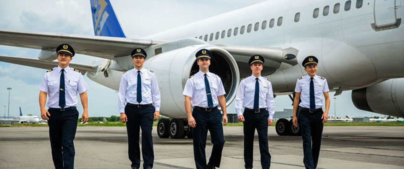 Piloten von Air Astana: Bald neue Routen.