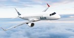 Flieger in den Farben von Flybair: Außen Bern, innen German Airways.
