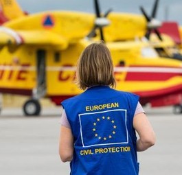 Löschflugzeug Canadair CL 415: EU plant multinationale Staffel.
