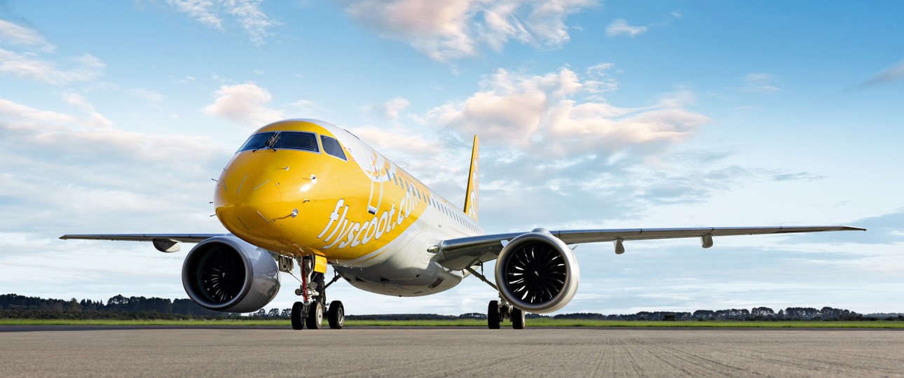 Die erste Embraer E190-E2 für Scoot: Die ...