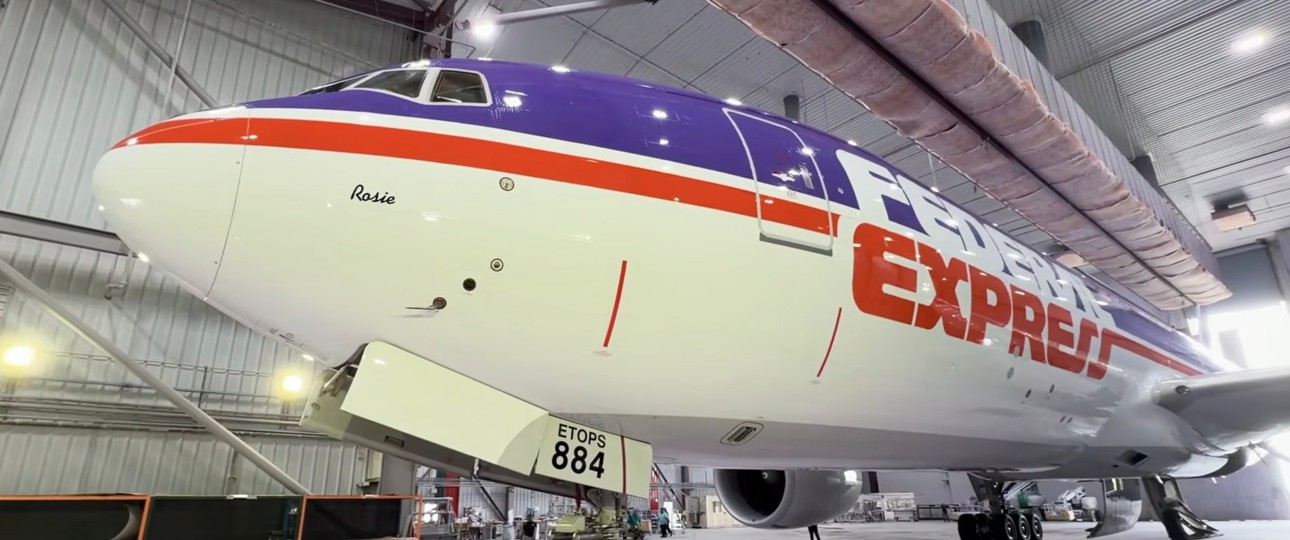 fedex express boeing 777 f rosie