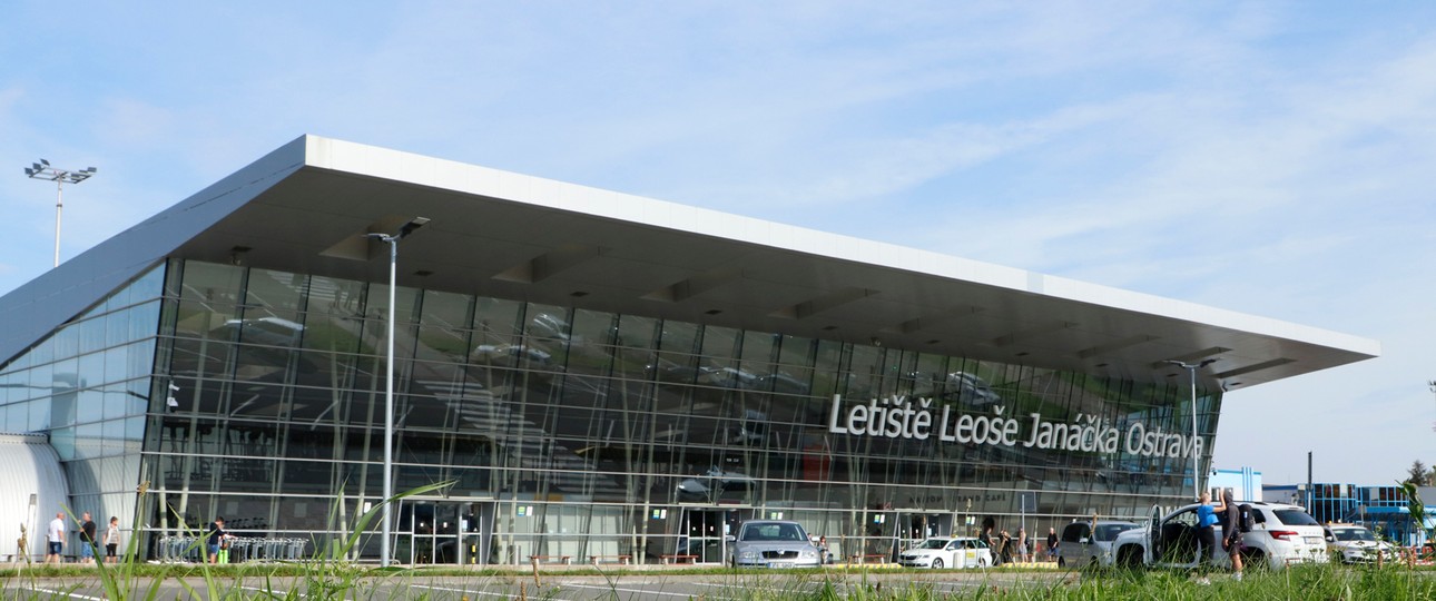 Das Terminal des Flughafens Ostrava: Das Passagiergeschäft erholt sich gut, hat aber seine Grenzen.