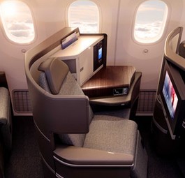 El Al bietet in den Dreamlinern den Business-Kunden viel Platz.
