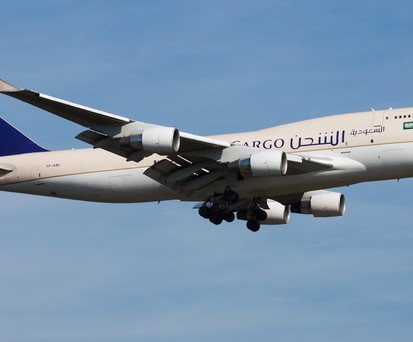 Boeing 747-400 von Saudia Cargo: Die Airline mietet zwei 747-Frachter von Air Atlanta Europe Malta.