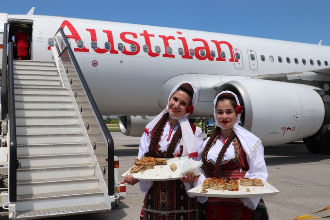 Austrian Airlines fliegt Ohrid neu saisonal an.