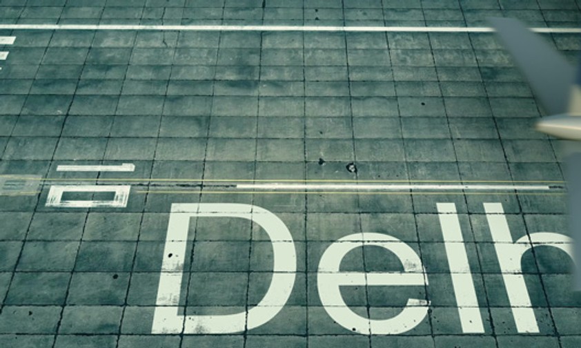 Flughafen Delhi: Einer von sehr wenigen, die nach Frauen benannt sind.