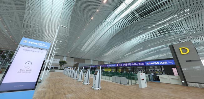 Korean Air ist Hauptnutzerin des neuen Terminals 2 des Flughafens von Seoul.