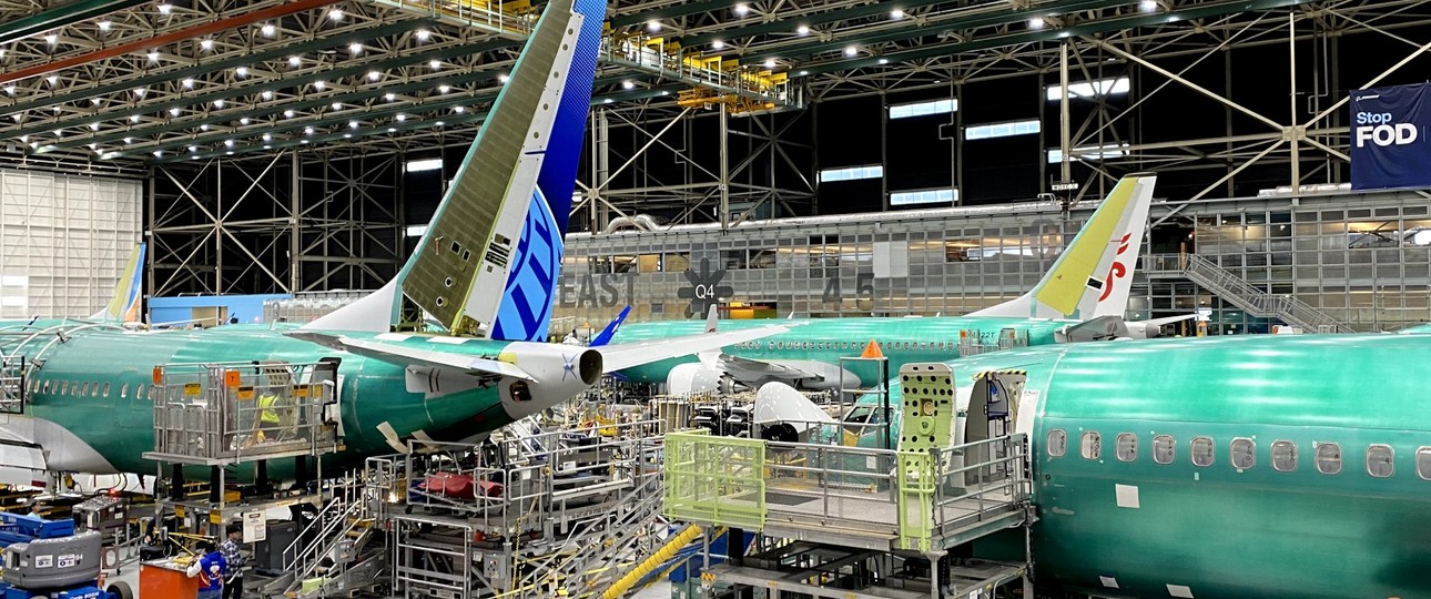 Boeing-737-Max-Produktion: Die Max 7 und die Max 10 sind noch nicht zertifiziert.