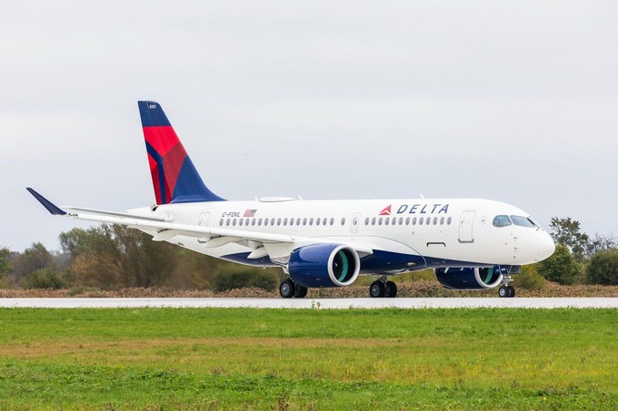 Delta Air Lines stockt ihrer Order für Airbus A220 um fünf A220-100 auf insgesamt 95 A220-100 und A220-300 auf.