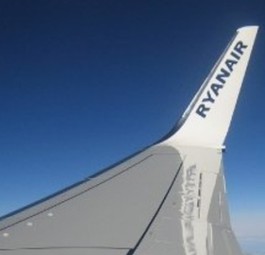 Ryanair-Flügel: In ein paar Jahren vielleicht über dem Atlantik.