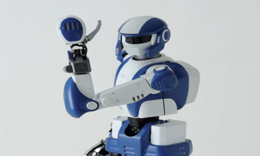 Stark belastbar: Humanoide Roboter angelehnt an diesen HRP-4 von Kawada Industries sollen Airbus-Mitarbeiter unterstützen.