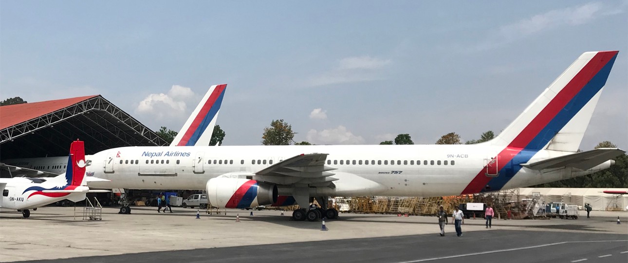 Die beiden Boeing 757 von Nepal Airlines: Neue Besitzer.