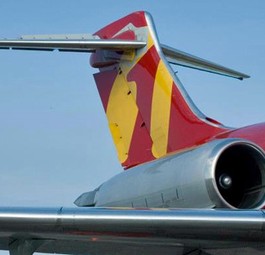 Flieger von 1Time: Die Südafrikaner stellen die Infrastruktur.