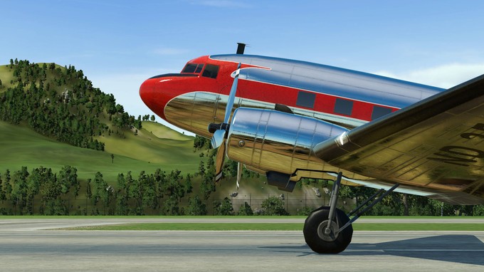 ...einer Douglas DC-3...
