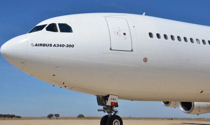 Airbus A340-300 von Hi Fly: Machte bei Staatsbesuch Probleme.