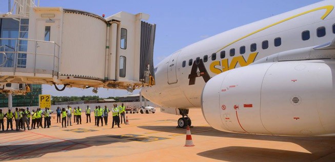 Boeing 737 von Asky Airlines: Die Airline wurde 2007 gegründet.