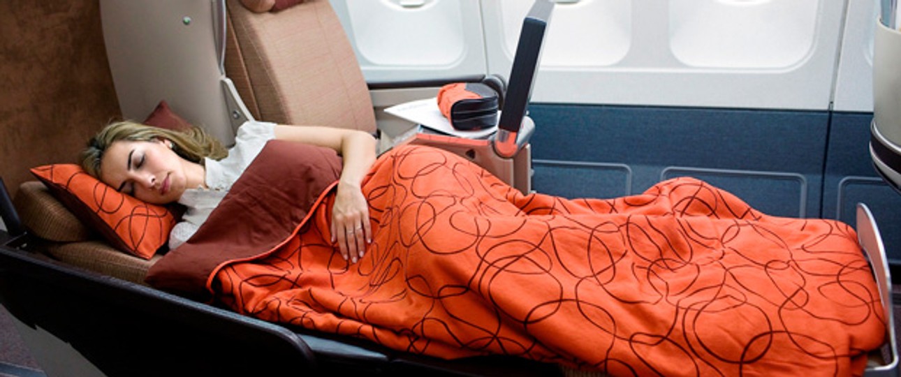 Business Class von Iberia: Interessierte können es ersteigern.