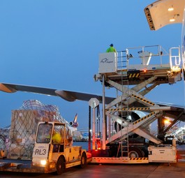 ...hat nur der Flughafen Frankfurt. Mehr als 70,5 Millionen waren es im Jahr 2019. Auch bei der Fracht ist Frankfurt mit mehr 2,1 Millionen Tonnen die Nummer eins.