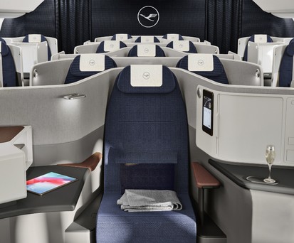 In der neuen Business Class gibt es ...
