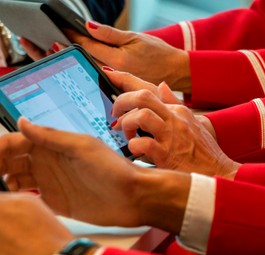 Flugbegleitende von Austrian Airlines: Dicke Luft.