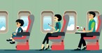 Flugzeug: Sich aus dem Weg zu gehen, ist an Bord schwierig.