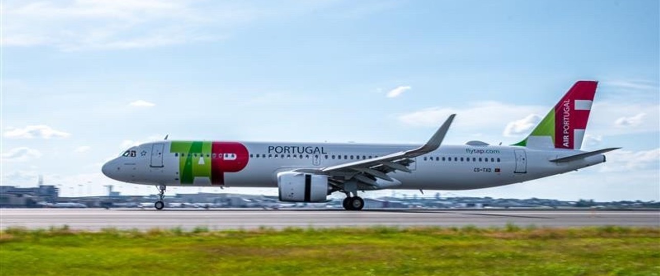 Airbus A321 LR von Tap: Die portugiesische Nationalairline fliegt damit auch nach Brasilien.