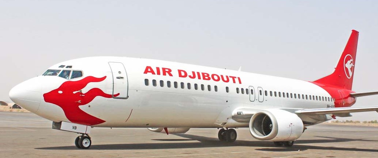 Flieger von Air Djibouti: Die wiederbelebte Nationalairline startete mit einer Boeing 737-400.