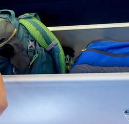 Gepäckfach: Condor versucht, den Platz zu Geld zu machen.