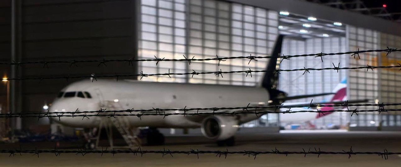 Einer der Airbus A321 P2F von Lufthansa Cargo Anfang Juli in Frankfurt: Hat mittlerweile den Standort gewechselt.