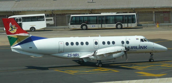 Die südafrikanische Airlink fliegt mit ihren 12 Jetstream 41 kleine, abgelegene Flughäfen an.