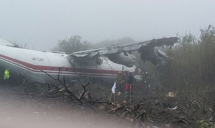 Fünf Tote beim Absturz einer Antonov An-12