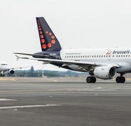 Airbus A319 von Brussels Airlines: Die Fluglinie setzt auch künftig auf Wet-Lease.