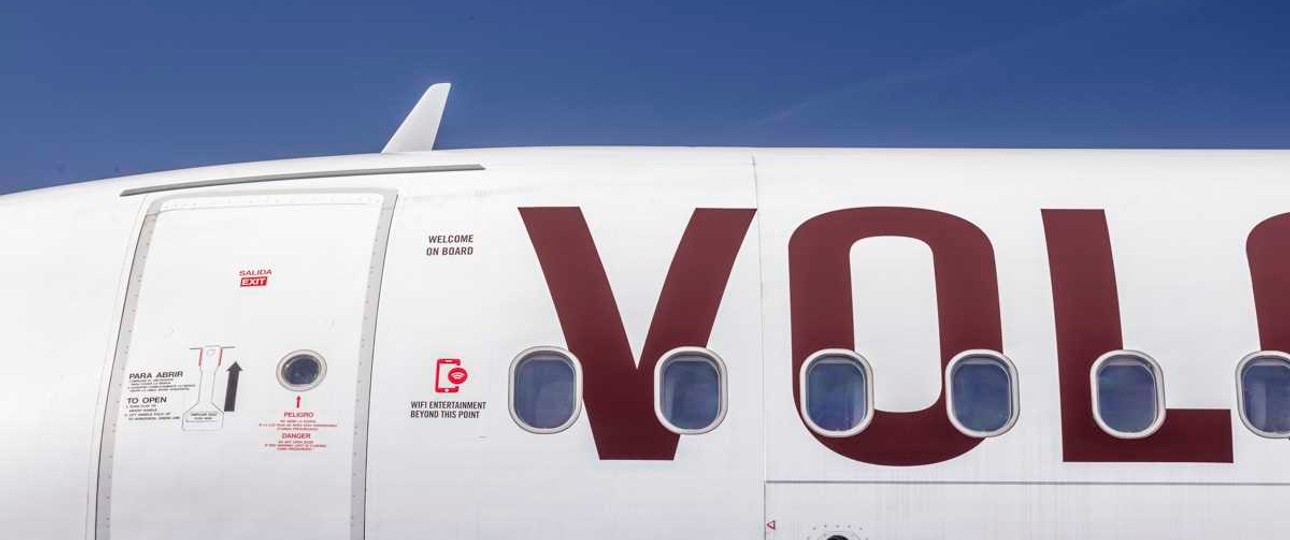«Maman, J'arrive» («Mama, ich komme an): Für die Passagiere des Volotea-Fluges dauerte es etwas länger, bis sie das sagen konnten.