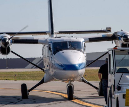 Die De Havilland Canada DHC-6 mit dem Kennzeichen N607NA: Sie flog seit 1966.