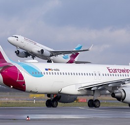 Flieger von Eurowings: Bald Unterstützung von Laudamotion?