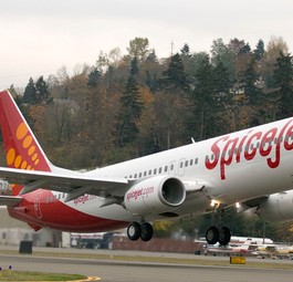 Boeing 737-800 von Spicejet: Bald auch Airbus-Flieger in der Flotte?
