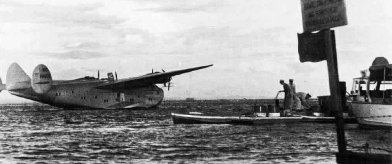 Boeing 314 Clipper in Indonesien: Das Flugzeug war auch für das Militär wertvoll.