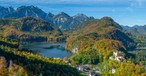 Alpsees mit Schloss Hohenschwangau